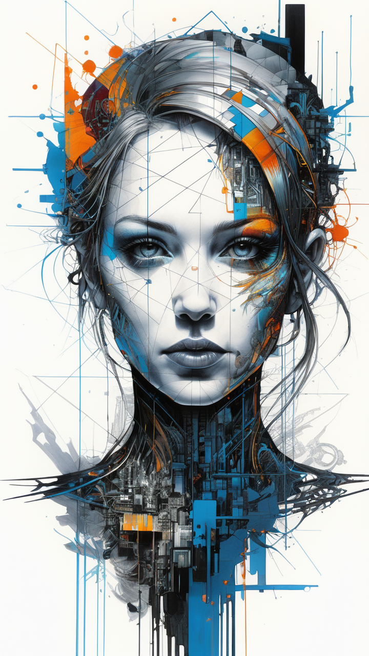 mysterious silhouette woman, by Minjae Lee, Carne Griffiths, Emily Kell, Geoffroy Thoorens, Aaron Horkey, Jordan Grimmer, Greg Rutkowski, amazing depth, masterwork, surreal, geometric patterns, intricately detailed, bokeh,  perfect balanced, deep fine borders, artistic photorealism , smooth,  great masterwork by head of prompt engineering   <lora:add-detail-xl:2>