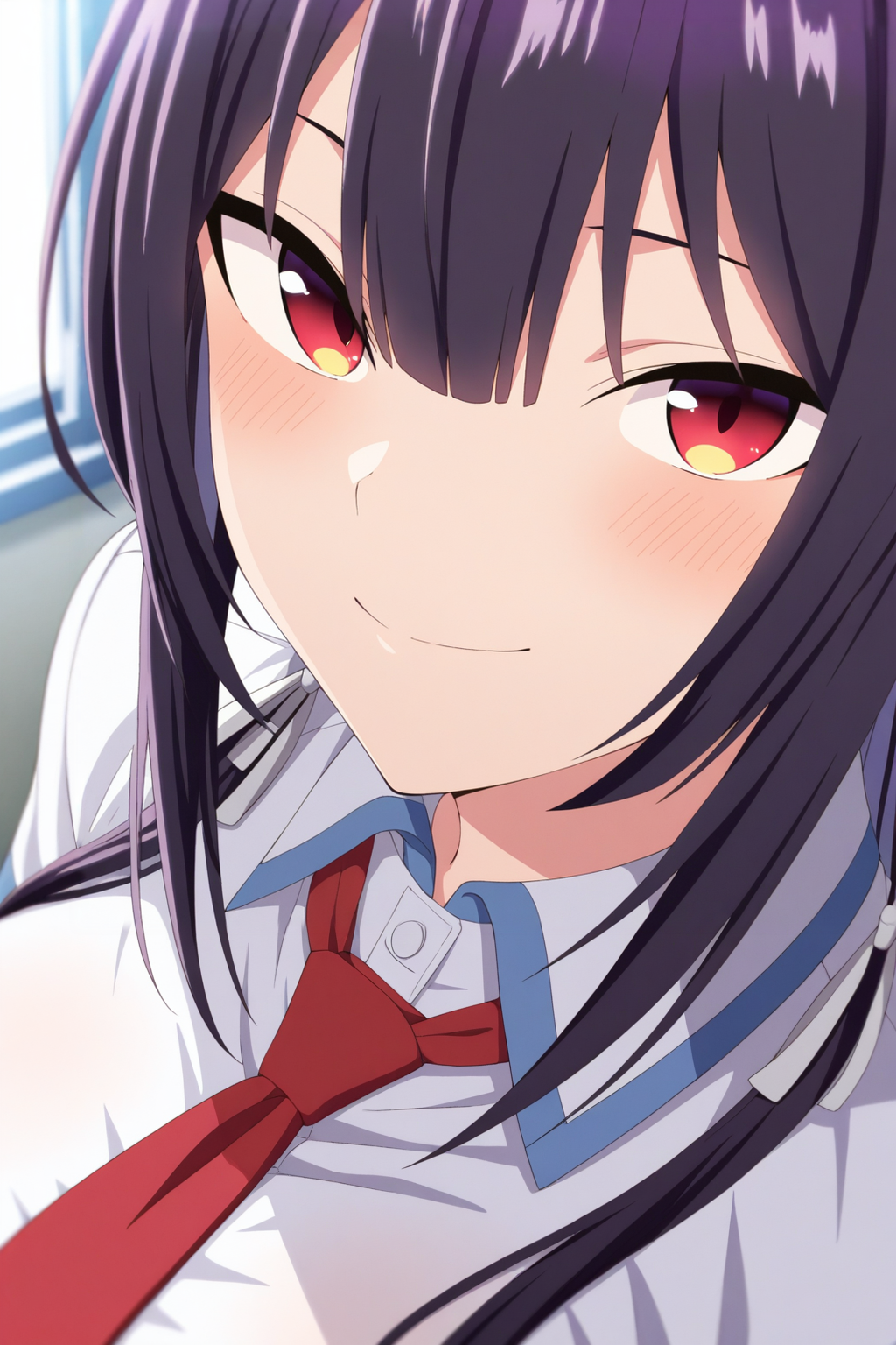 masterpiece, best quality, amazing quality, very aesthetic, absurdres, ultra detailed,
<lora:il_contrast_slider_d1 (Ð¦ÐÐÐ¢ ÐÐÐ Ð¢ÐÐÐÐ):-0.8>
<lora:Takane Takamine:0.8> takane_takamine, 1girl,
portrait, smile,
view from above, body is visible, medium breasts are visible from under the shirt,,