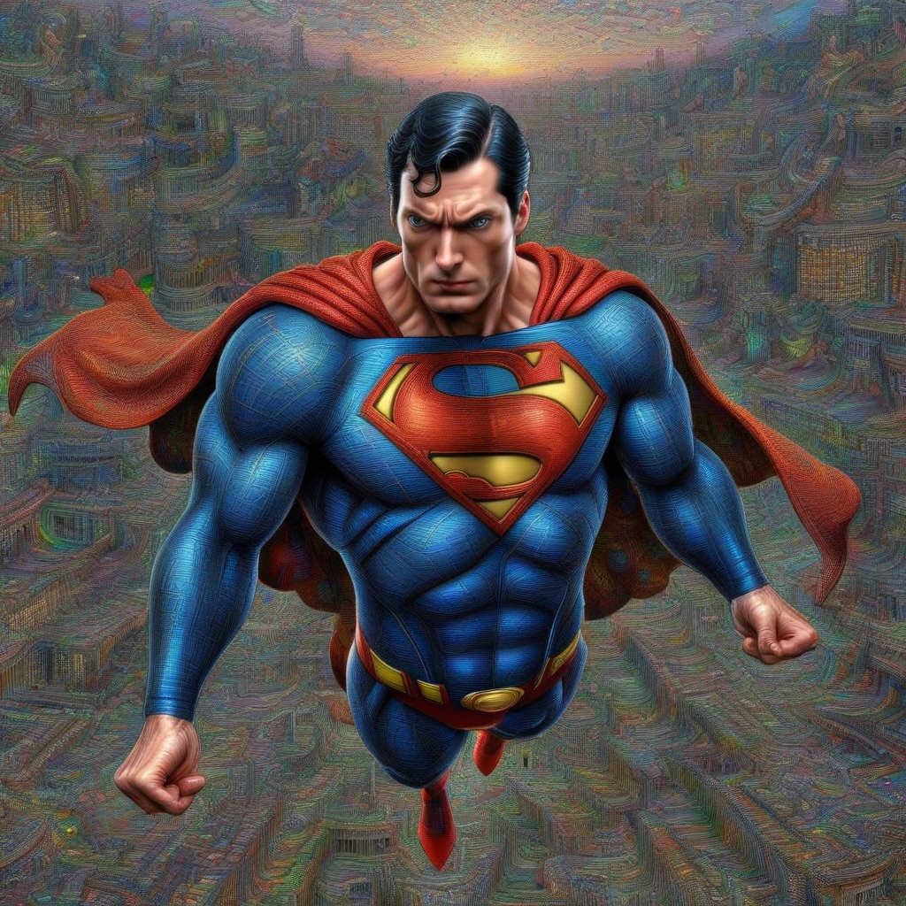 <lora:DeepDream:1> superman flying DeepDream