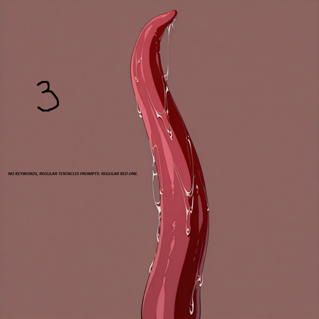 HDA_MasterpieceXL_v1.2, simple background, <lora:Tentacles_-_Inma_Seiden_Style_Illustrious:1>, solo, no humans, red tentacles, slimy, detailed