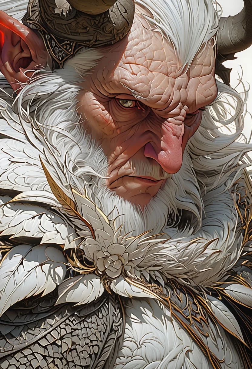 NijiEX style, photography in the style of detailed hyperrealism ,creature ,fantasy,James Christensen,bold lines,hyper detailed), ng_deepnegative_v1_75t