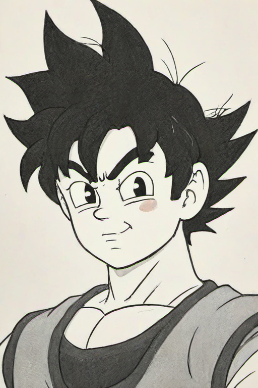 <lora:PE_PencilDrawing:0.8> PEPencilDrawing,drawing,cartoon,
son goku
 <lora:PE_OldCartoonStyle:1> PEOldCartoonStyle