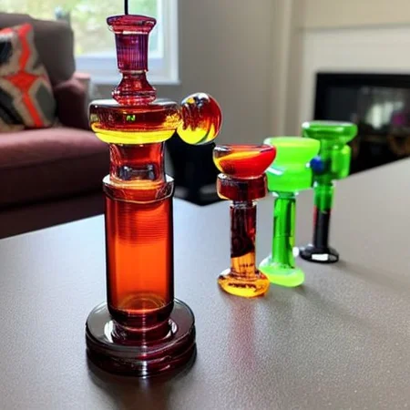 a cool bongz on the table