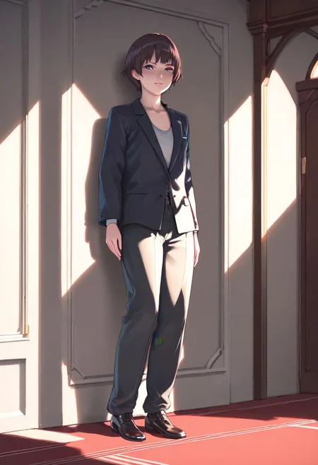 <lora:sdxl_lightning_8step_lora:1> <lora:Fixhands_anime_bdsqlsz_V1:1>score_9, score_8_up, score_7_up, best quality, uncensored, source_anime, intricate details, high quality, perfect anatomy BREAK
1girl, solo, full body, 
 <lora:gis-esakipurin_XL(pony)tagnoedit:1>