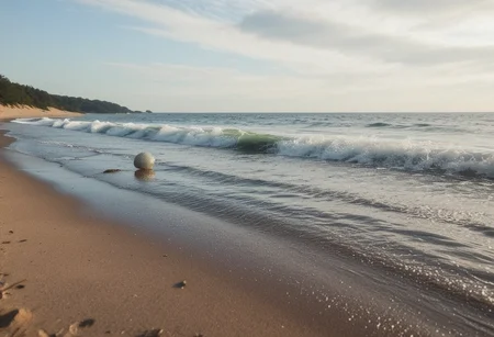 scenic lonesome beach scene, focus on ripples sand, Early morning mist, grayish light, soft, diffused illumination, dew reflecting the muted hues, dew drops, dew-damp spider webs on grass of meadow grainy sand, detailed sand grains, bokeh, ripples, low ocean waves,
((edge detection:1.26) (blur:1.0)),
<lora:sdxl\zy_Realism_Enhancer_v1.safetensors:0.85:0.18>
p7,s1