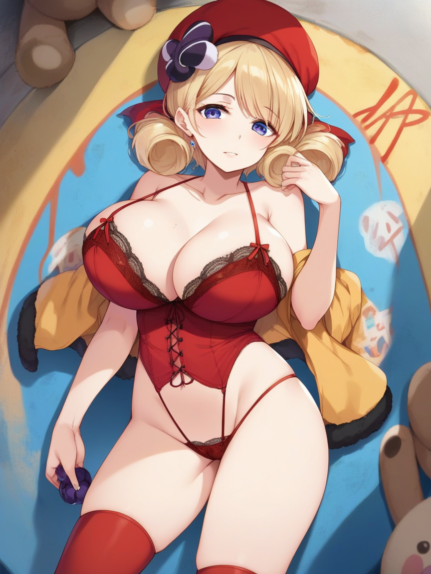 Cubist artwork score_9, score_8_up, score_7_up, best quality, masterpiece, 4k, uncensored, perfect lighting, rating_explicit, very aesthetic, anime BREAK
1girl with (round breasts), 
sandy blonde hair French Twist,
lace teddy lingerie,
huge breasts,
hinaki_(hinaki_0102),
graffiti-covered wall,
overhead shot,
marching,
thirsty . Geometric shapes, abstract, innovative, revolutionary war <lora:breasts++-PD-round-1.0:1.2>