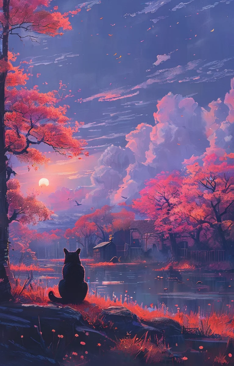 masterpiece,best quality,<lora:tbh326-sdxl:0.9>,illustration,style of Alena Aenami animals