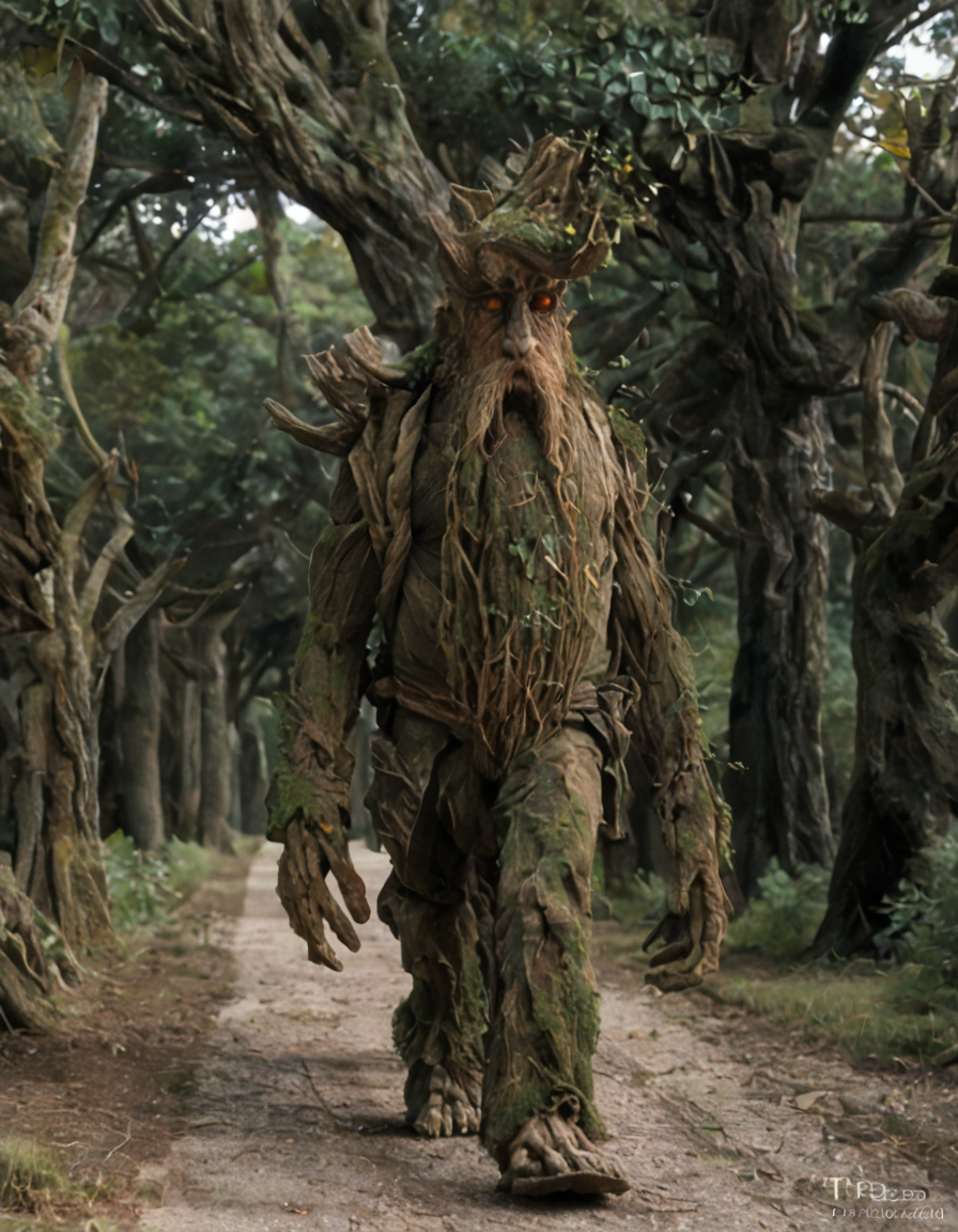 <lora:treebeard_pony:1.2>,treebeard,walking,tree