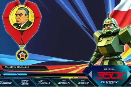Select mode,Brezhnev, medal, <lora:exvs2T:0.7>
