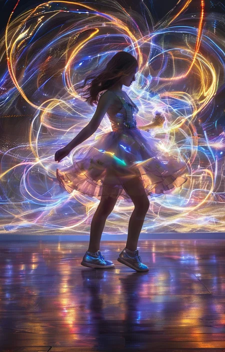 masterpiece,best quality,<lora:tbh247-sdxl:0.9>,illustration,style of Light painting portrait of idolmaster cinderella girls,