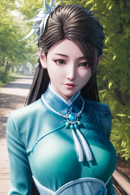 Sword and Fairy 7 - YUEQINGSHU 《仙剑奇侠传七》人物月清疏