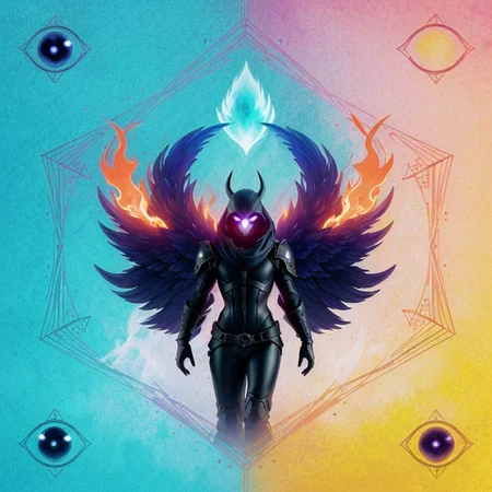 a red imp devil with back eyes is summoned from occult summoning circle, with the devil asking the page in the book that the spell was on that summoned him into this world , with smoke, and blue gemstone as catalyst<lora:plastiq_10:0.31> pffpffpff:2