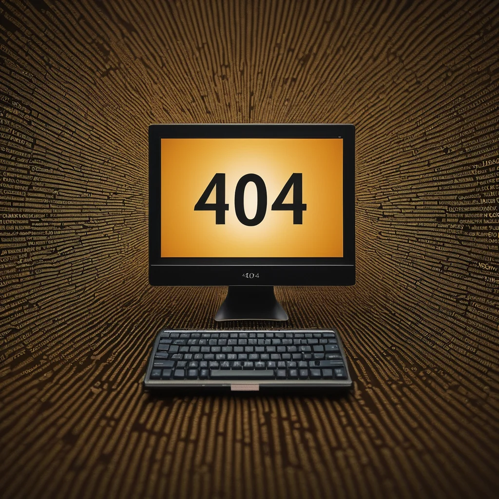 Surrealist art <lora:404-CIvitAI-lora:1> 404, text 404, logo 404, Civitai404, ffusion404, 404 error code on a computer screen, shutterstock, digital errors, computer code, 40k, 4 0 k, istock, high quality screenshot, 4 0 years, 4 2 0 0 k, 2263539546, 2045, 4 2 0, on a dark background . Dreamlike, mysterious, provocative, symbolic, intricate, detailed