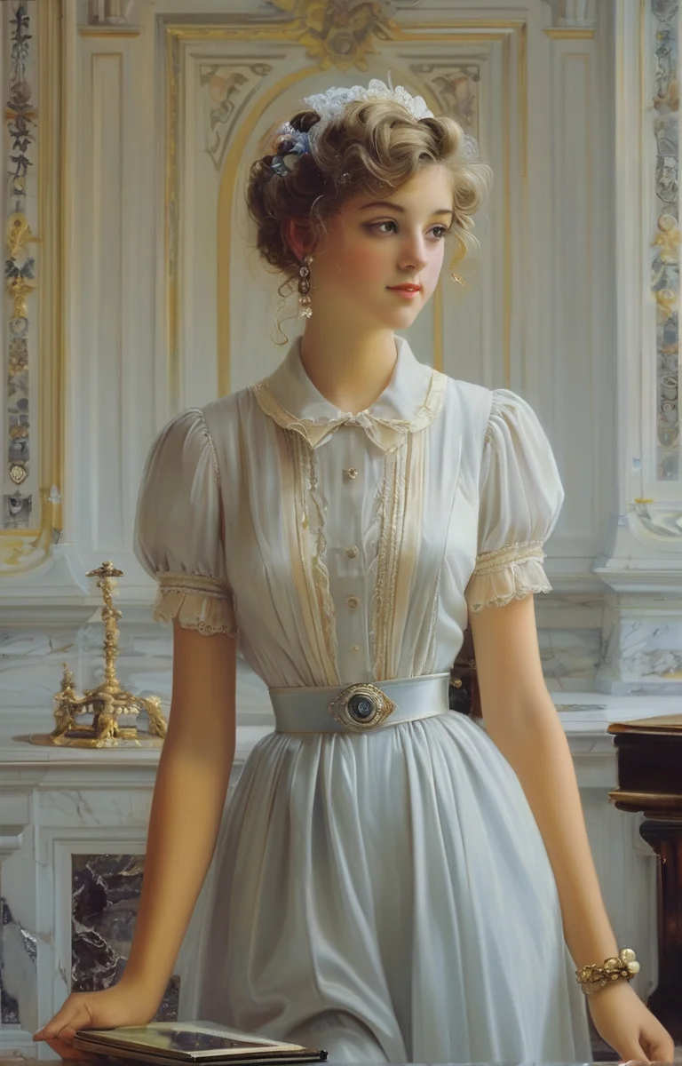 masterpiece,best quality,<lora:tbh362-sdxl:0.6>,illustration,style of  Vittorio Reggianini, tech genius teenage girl