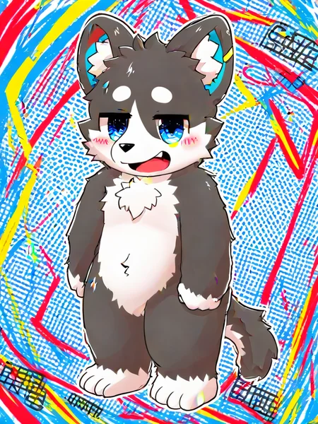 ((((sdgs4levelonerubili)))), 1boy, furry, solo, score_9 <lora:levelonerubili-clean:1>, detailed background