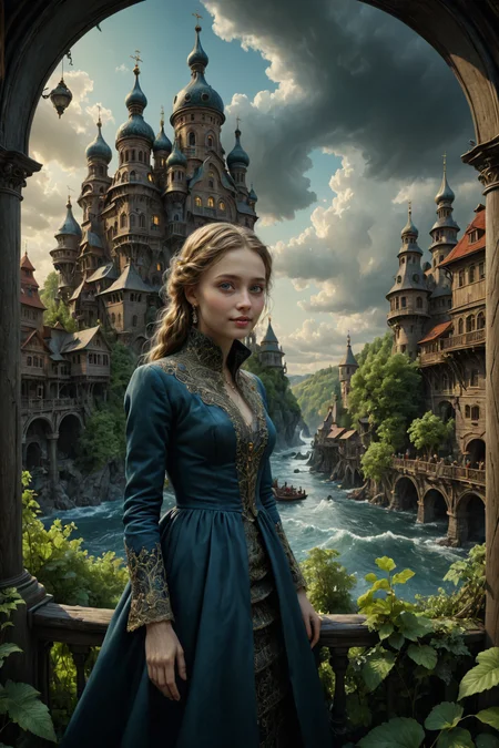fanciful, ,,by Stephen Wilkes and Bernard Fleetwood-Walker in the style of Aleksey Savrasov and Yelena Zhavoronkova, <lora:EnvyMysteriousXL01:0.60> <lora:more_art:0.30> <lora:RMSDXL_Enhance:0.50> <lora:RMSDXL_Creative:0.50> <lora:RMSDXL_Photo:0.25> <lora:RMSDXL_Darkness_Cinema:0.50> <lora:clothing_slider:3.00> <lora:great_lighting:1.50> <lora:aesthetic:1.50> <lora:photorealistic_portrait:0.75> <lora:extremely_detailed_v2:1.25> <lora:dpo:0.25> <lora:perfect_hands:0.50>