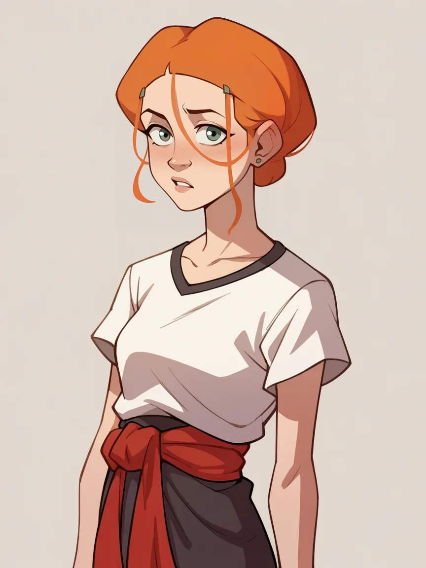 score_9, score_8_up, score_7_up, score_6_up, <lora:4v4t4rXLP:1> 4v4t4r, 1girl, ginger hair,