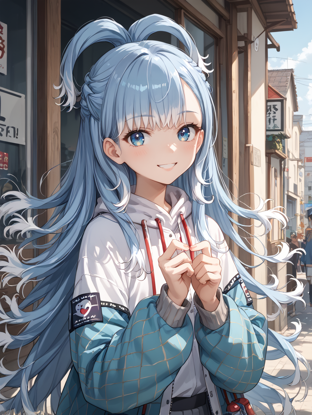 score_9, score_8_up, score_7_up,source_anime,BREAK,
light smile,  kobo_kanaeru, <lora:kobo_kanaeru:1>