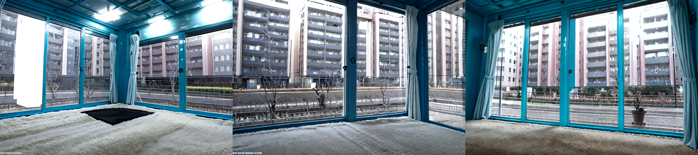 (otherworldly), highly insanely detailed, masterpiece, top quality, best quality, highres, 4k, 8k, RAW photo, (very aesthetic, beautiful and aesthetic), 
1girl, asian female, facing viewer, turtleneck, pants, 
<lora:MM5-v1:0.8>, blue wall, window, sitting, Magic Mirror Car, MM5, indoors, 
1girl, solo, 
(__lazy-wildcards/char/haircolor__),âââ