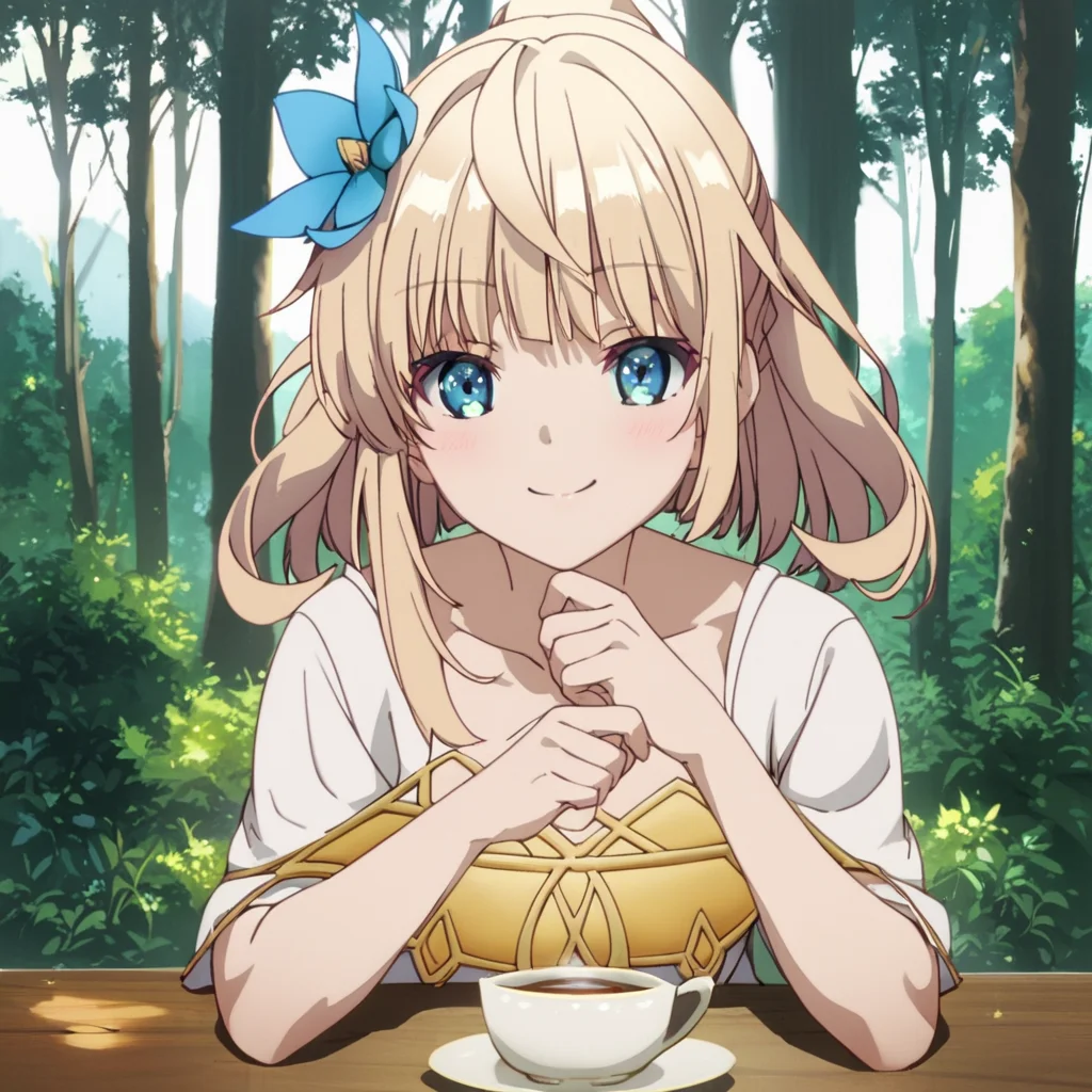 score_9, score_8_up, score_7_up, score_6_up, score_5_up, score_4_up, source_anime, , BeastTamer-Luna, facing viewer, offering tea, table, forest, score_9, score_8_up, score_7_up, score_6_up, score_5_up, score_4_up, source_anime,, BeastTamer-Luna, facing viewer, offering tea, table, forest, cinematic, light shining bright, detailed, rich deep colors intricate, elegant, sharp focus