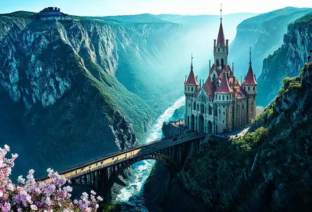 towers ringed in mist, sunrays, mixed media, flux-style, surrealism, fantasy, great lighting, A surreal landscape highly detailed, extremely high-resolution details, appears trapped in an optical illusion of reflections and refractions, colorful, Spring, cherry blossoms in the wind, sweeping vistas, majesty, spring blooms, (Zhangjiajie mountains:1.2), (((Paris in contemporary France, baroque architecture, European architecture, German Renaissance towers))), (stone arch bridges:1.05), winding rivers extending to the horizon, professional photography, natural lighting, volumetric lighting maximalist. vivid, vibrant colors, intricately detailed, (psychedelic colors, psychedelic colors:1.15), complex, elegant, expansive, fantastical, film photography style, medium grain, cmnt
(8k uhd:1,4)
<lora:add-detail-xl:1>
<lora:Dynamic Poses:1>