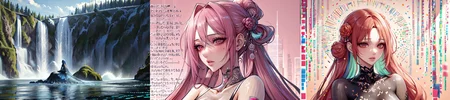 highly insanely detailed, masterpiece, top quality, best quality, highres, 4k, 8k, RAW photo, (very aesthetic, beautiful and aesthetic),
__lazy-wildcards/subject/style-elem/code_style/prompts__,
<lora:CodeStyle (half generic class)_564920:0.8>,
(1girl:1.3), 1other,
__lazy-wildcards/dataset/background__,âââ