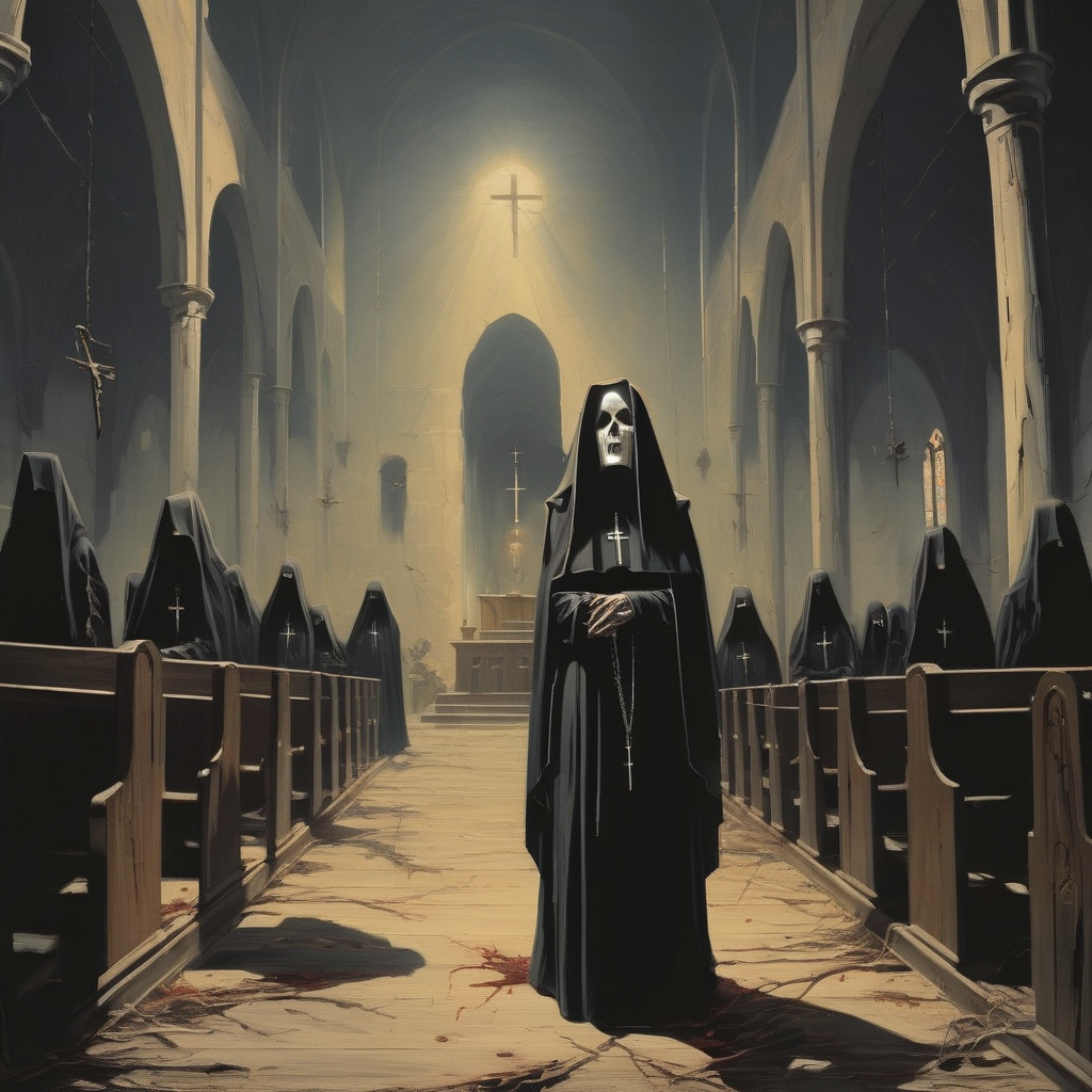 abycrimviso nun in church <lora:abycrimviso:1>