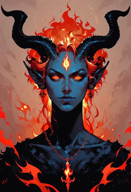 score_9, score_8_up, score_7_up, score_6_up, source_anime, masterpiece, high res, fantasy aesthetic, 
BREAK,
1woman, ((fire elemental)), (flame body), flames, fire, fire spirit, brimstone, demonic, silhouette, long demon horns, long demon tail
Castlevania style, <lora:Castlevania_Style_XL:0.7>,