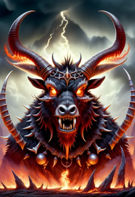 DonMD347hM374lXL minotaur, mythical mammalian creature, hybrid creature, wings, antlers, fangs, feathers, rabbit ears, small furry body, humorous, imaginative, curiosity, whimsical, fictional, arson,cascading,mutagenic,natural sounds,ignition,sorrowful,experimentation,air quality,anachronistic <lora:DonMD347hM374lXL:1>