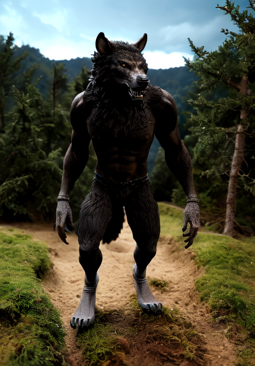 <lora:Werewolf:0.8>, Werewolf,, (masterpiece, best quality, absurdres, detailed, ultra-detailed:1.3), (highly detailed, high quality:1.3)