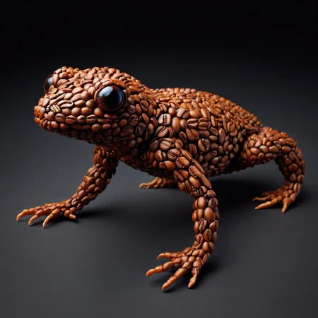 cffb<lora:cffb:1>tiny elongated crystalline textured amphibian being, hoofed, quadrifurcated-tailed, prehensile-tailed, crystalized skin, dog ears,