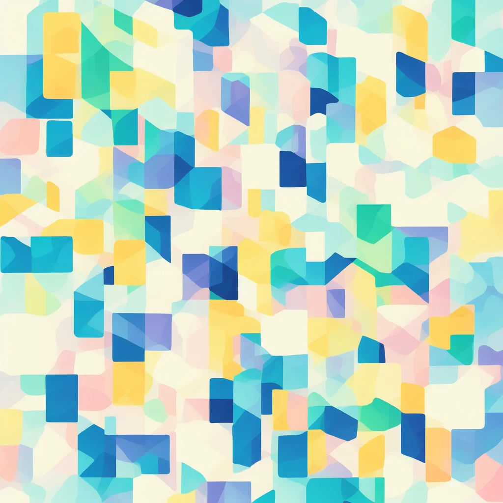 anime abstract cube patterns, bright colors, poster (posterCubes style:1) <lora:djzposterCubes:0.8)