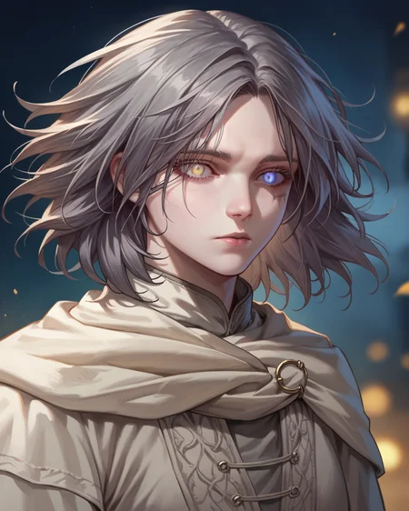score_9, score_8_up, score_7_up, source_anime, blurred background, upper body, 1girl, DarkMelina, gray hair,colored eyes, blue pupil, yellow pupil, scars, <lora:DarkMelina-12:0.8>