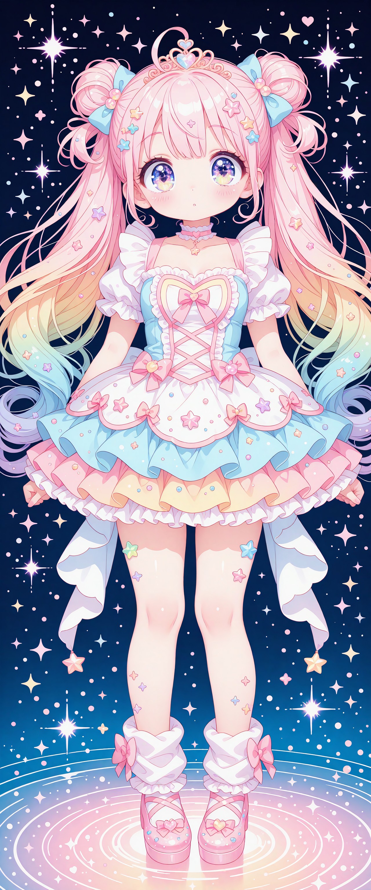 (colored lineart, pastel colors, pastel lineart, moe), white lineart, 1girl, (anthro, furry), shojo manga, glitter eyes, round big eyes, yumekawaii, dreamy girl, pastel, detailed design, full body, cute anime style, Kawaii style, (kawaiicore accessories, cutecore accessories, Kawaii accessories), bright, glowing, shimmering, rainbow hues, sparkles, shine, Glitter, big eyes, kawaii pixel, cute elements, Kawaii icon, kawaii accessories, colored lineart, pastel colors, cute style, surreal, dreamcore, aesthetic, kawaii style, ((masterpiece)), ((cinematic lighting)), ((detailed background)), ((maximum facial details)), ((maximum possible textures)), ((maximum possible details)), ((Ultra detailed)), internet elements, glitter effect, <lora:19a618b0-9c60-490e-984c-201466b5ed8f:0.7>, <lora:d10e6385-a080-4735-a8cf-9b683731baca:0.7>, <lora:9489981f-3e5b-48ae-9aae-f650a157f038:0.7>, <lora:7fa89c10-5601-4ced-9e6d-e50019f5aa4b:0.5>, <lora:678b49e2-f537-4298-8f86-c8e5267b2ed7:0.4>, <lora:2152c291-824f-4714-b6fa-9bffde19271a:0.4>, <lora:ab19ebf7-99b5-4dc4-8f50-e9330005ed10:0.4>, <lora:84bda6d4-87ea-4e5d-aca1-a8c93279c7f8:0.3>, , , , , , , , , , , , ,