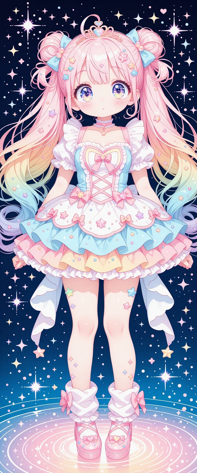 (colored lineart, pastel colors, pastel lineart, moe), white lineart, 1girl, (anthro, furry), shojo manga, glitter eyes, round big eyes, yumekawaii, dreamy girl, pastel, detailed design, full body, cute anime style, Kawaii style, (kawaiicore accessories, cutecore accessories, Kawaii accessories), bright, glowing, shimmering, rainbow hues, sparkles, shine, Glitter, big eyes, kawaii pixel, cute elements, Kawaii icon, kawaii accessories, colored lineart, pastel colors, cute style, surreal, dreamcore, aesthetic, kawaii style, ((masterpiece)), ((cinematic lighting)), ((detailed background)), ((maximum facial details)), ((maximum possible textures)), ((maximum possible details)), ((Ultra detailed)), internet elements, glitter effect, <lora:19a618b0-9c60-490e-984c-201466b5ed8f:0.7>, <lora:d10e6385-a080-4735-a8cf-9b683731baca:0.7>, <lora:9489981f-3e5b-48ae-9aae-f650a157f038:0.7>, <lora:7fa89c10-5601-4ced-9e6d-e50019f5aa4b:0.5>, <lora:678b49e2-f537-4298-8f86-c8e5267b2ed7:0.4>, <lora:2152c291-824f-4714-b6fa-9bffde19271a:0.4>, <lora:ab19ebf7-99b5-4dc4-8f50-e9330005ed10:0.4>, <lora:84bda6d4-87ea-4e5d-aca1-a8c93279c7f8:0.3>, , , , , , , , , , , , ,