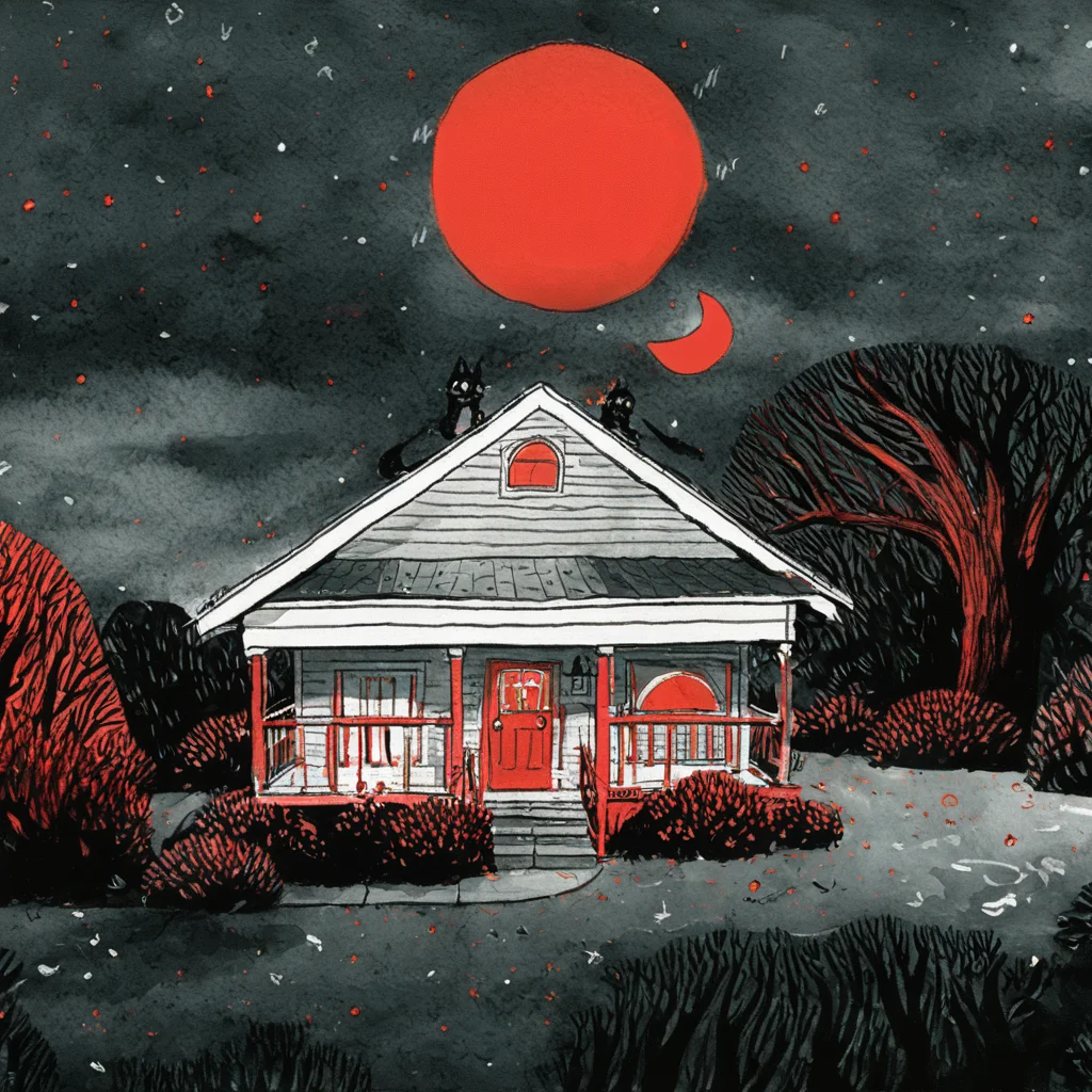 house, red moon <lora:MattSchustyle:0.9> MattSchu