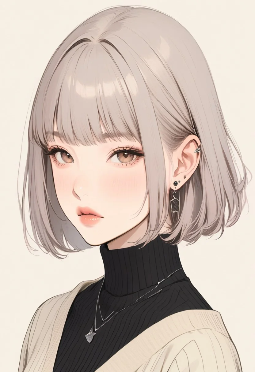 1girl, neck