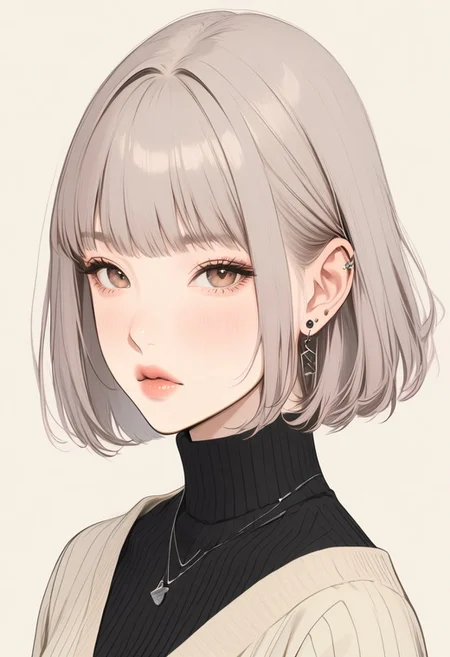 1girl, neck