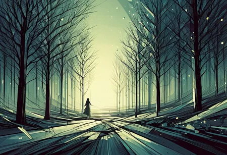 Lift your head up darling and look around you
and try and see the beauty in what surrounds you.
Because maybe your dreams are just not that far away
and who am I to be telling you to stay?