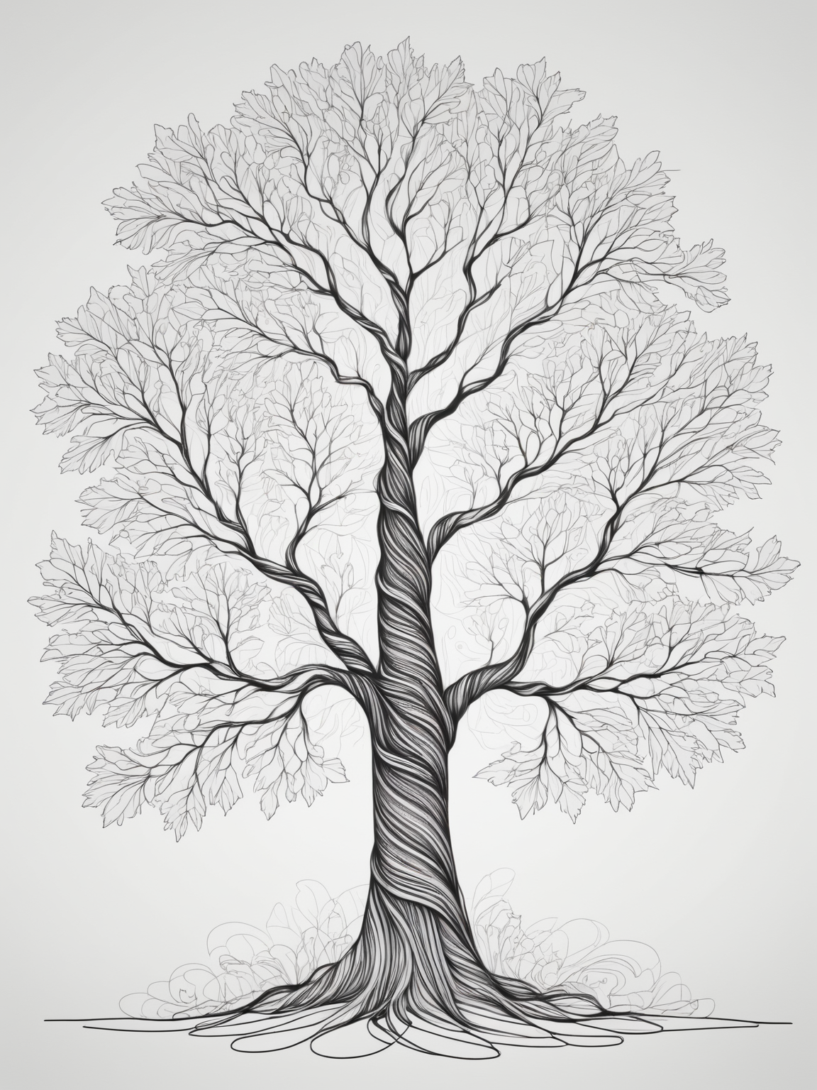An intricate ais-lineart tree <lora:Line_Art_SDXL:1>
