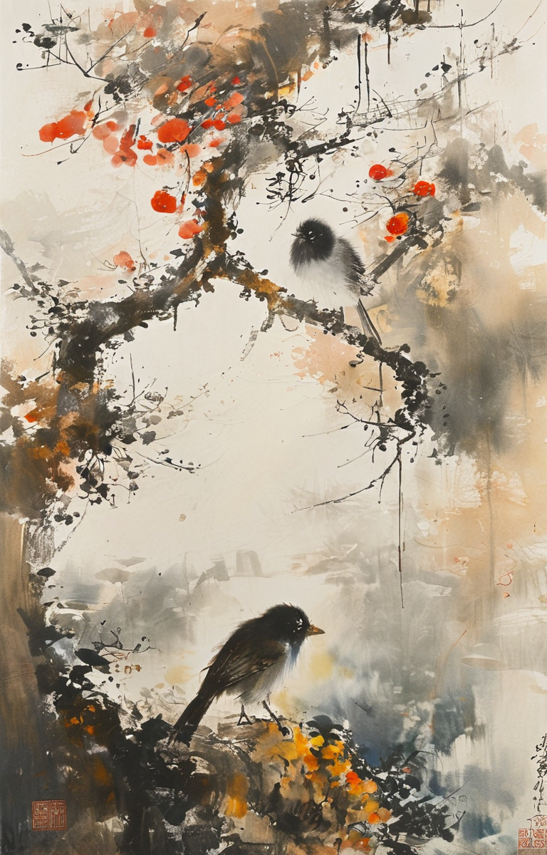 masterpiece,best quality,<lora:tbh171-sdxl:0.9>,illustration,Fu Baoshi,