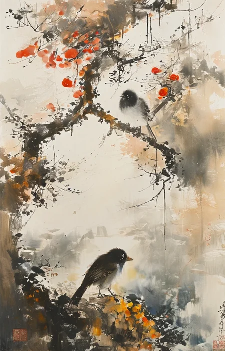 masterpiece,best quality,<lora:tbh171-sdxl:0.9>,illustration,Fu Baoshi,