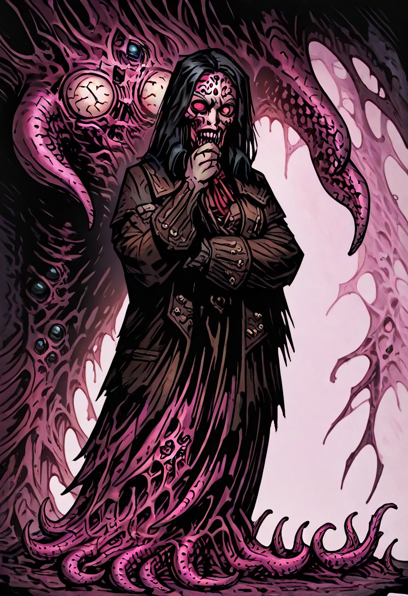 masterpiece, best quality, newest, absurdres, highres, TTCSV1.0, BDCV1.0, DDEG-V1.0, eldrich abomination
horror (theme)
extra eyes, Tentacles, 1girl, monster girl,