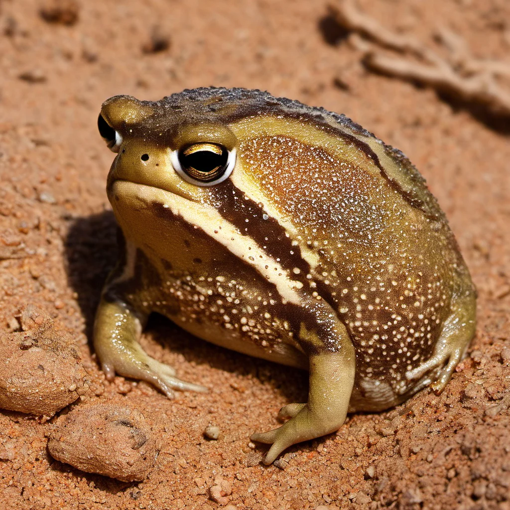rain frog <lora:Rain Frog SDXL:1>, in a desert