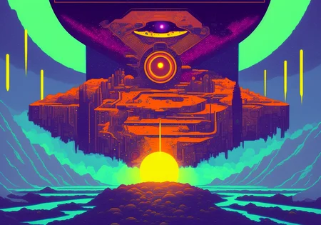best quality, poster, (shrpshot:1.3) in another world, afffff666666
