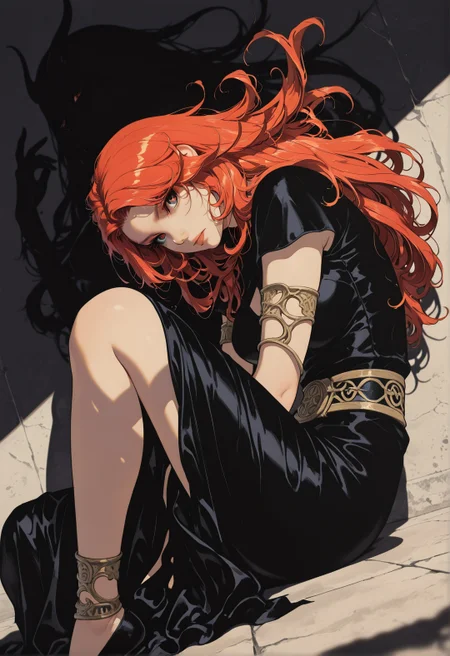 <lora:ck-shadow-circuit-IL:0.8>,
masterpiece, best quality, good quality, very aesthetic, absurdres, newest, 8K, depth of field, focused subject,
dynamic angle, dutch angle, side view, ethereal, shadow, goddess woman, made out of dark shadow, long hair, flowing hair, looking at viewer, manga, in the style of cksc, in the style of ckym,
<lora:MoriiMee_Gothic_Niji_Style_Illustrious_r1:0.45>
 <lora:ck-yoneyama-mai-IL-000014:0.7>