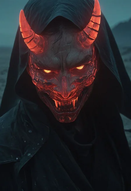 Vibrant ethereal Masterpiece: An Inspiring Portrait Bursting with Neon Detail. Experience the Hyper-Realism of Guts from Berserk in Action, Radiating with Neon Brightness. With Ultra Detailed Anatomy and Perfect Lighting, Every Detail Shines. From a Bright Sideview in a Desert Oasis, the Scene Pops with Cinematic Atmosphere and Vivid Neon Colors. Shot in UHD Quality, This Candid Moment Captures the Epicness and Vibrancy of the Moment. Explore the Depth of Field for an Eye-Catching Experience, Where Imperfections Add to the Natural Beauty.
in darkness Lenticular, DARK, Low Angle View,. a hkstyle woman with rotten horned oni mask and a outworn detailed old high collar cyberpunk Samurai jacket, translucent amber Horns, Large linen cape ,surrounded by a detailed monochrome spacescape with translucent dark-red Highlights, hyper-detailed, sharp, high resolution, high quality, 32K, Ultra realistic, HD, super detailed, line art, abstract style,
atmospheric haze, Film grain, cinematic film still, highly detailed, high budget, cinemascope, moody, epic, OverallDetail, gorgeous, 2000s vintage RAW photo, photorealistic, candid camera, color graded cinematic, eye catchlights, atmospheric lighting, skin pores, imperfections, natural, shallow dof
