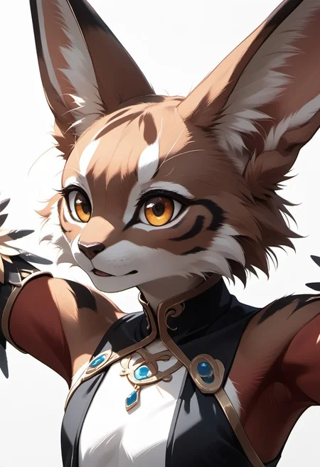 1person, Palagiri, anthro, feline features, feline nose, large ears, ((wing arms)), no hands
3/4 view, perfect face,
Close up, upper body focus,
Source: anime, score: 9, score: 8up,