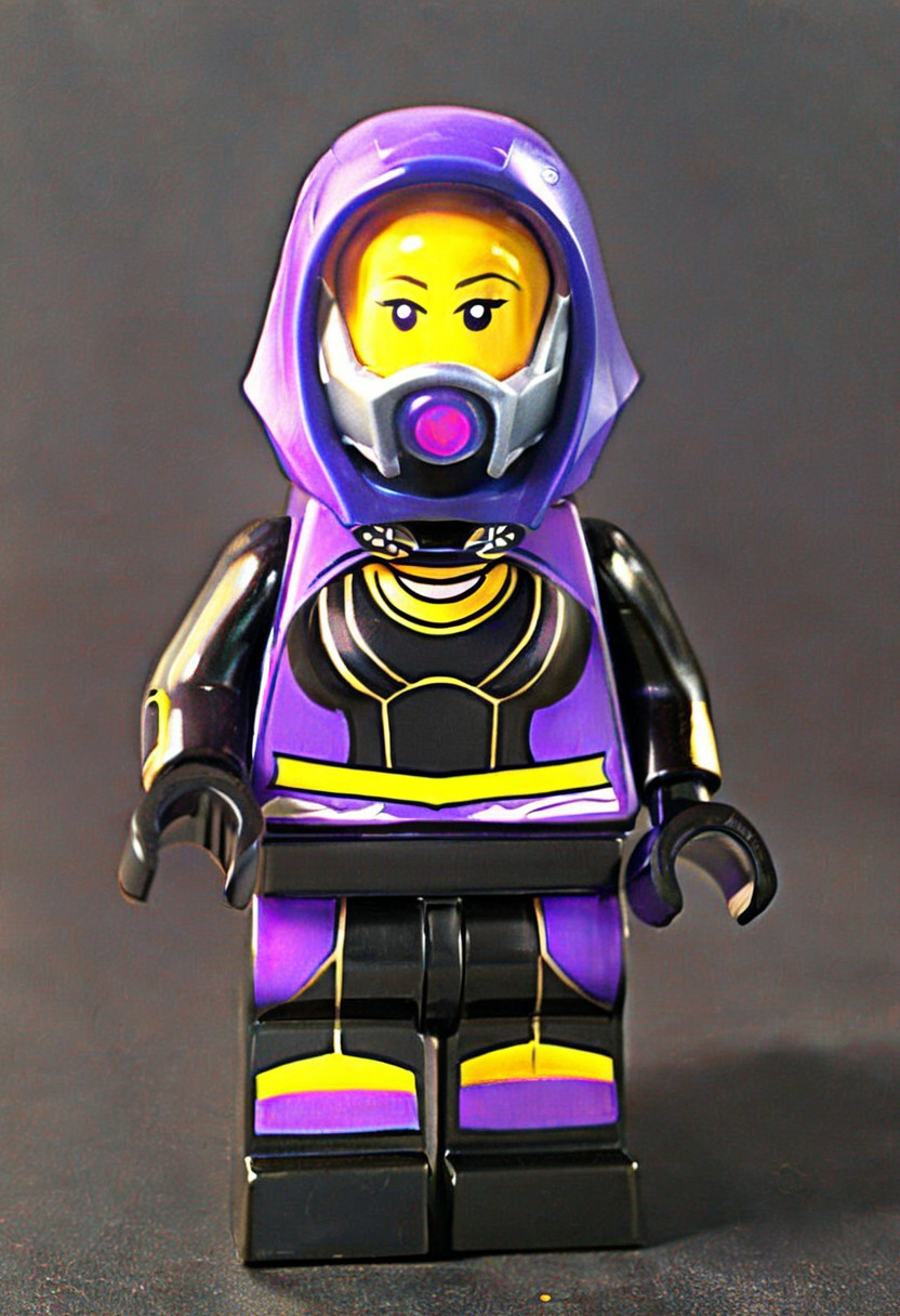 LEGO MiniFig, zavy-tali, mask-on,