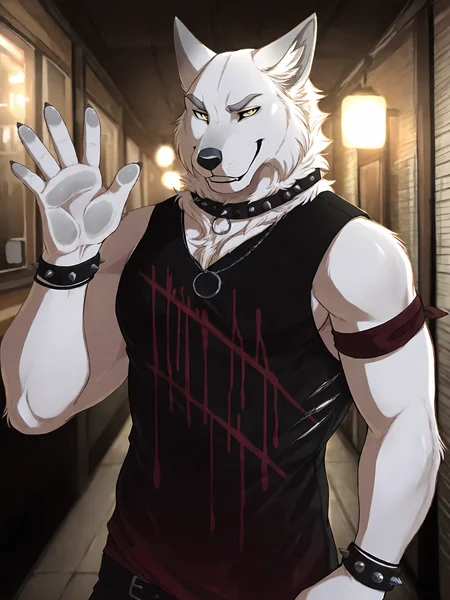 <lora:HarukiIL4:0.8>, haruki, yellow eyes, upper body, edgy outfit, looking at viewer, annoyed, waving,
BREAK masterpiece, best quality, amazing quality, very aesthetic,highres, absurdres, detailed background,